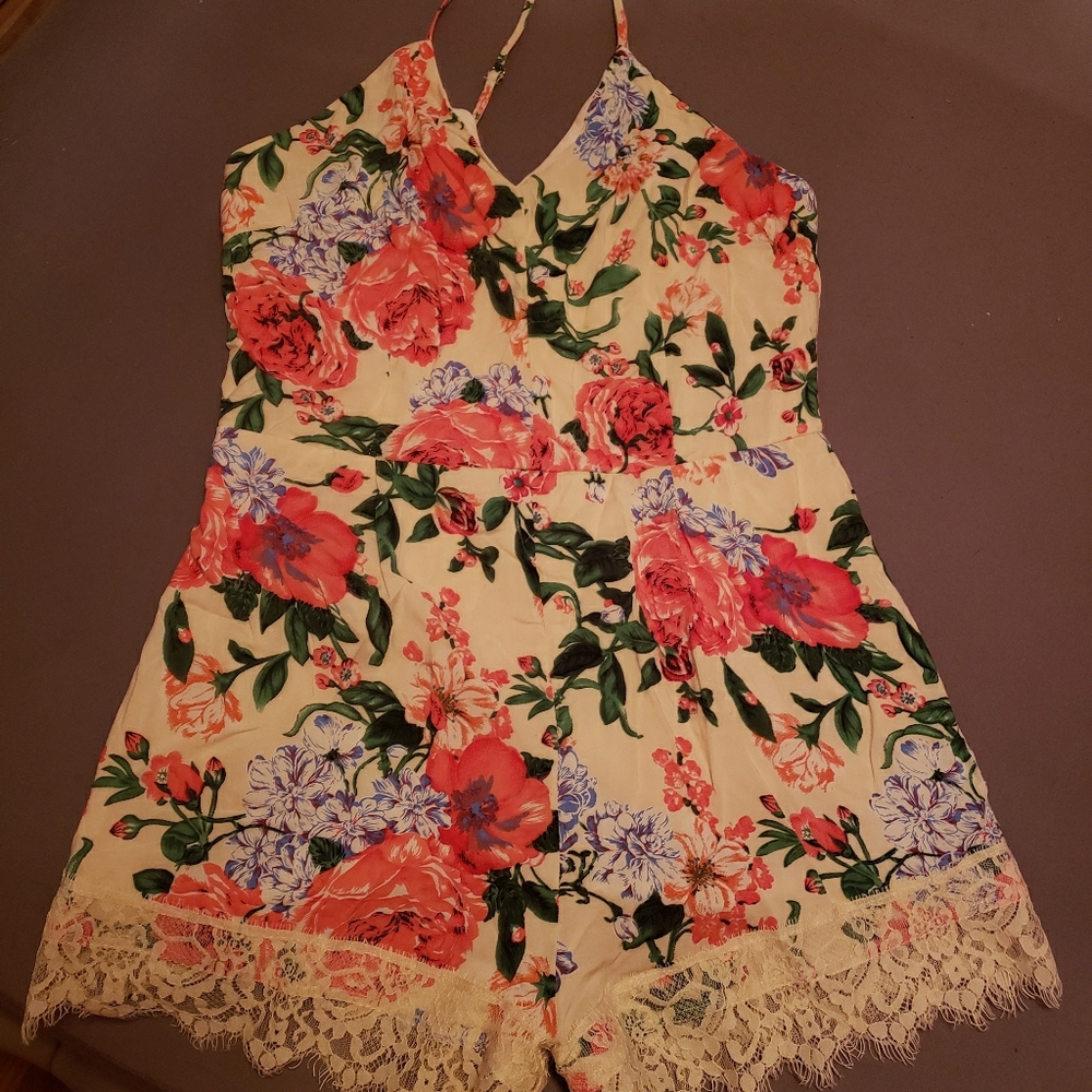Floral romper